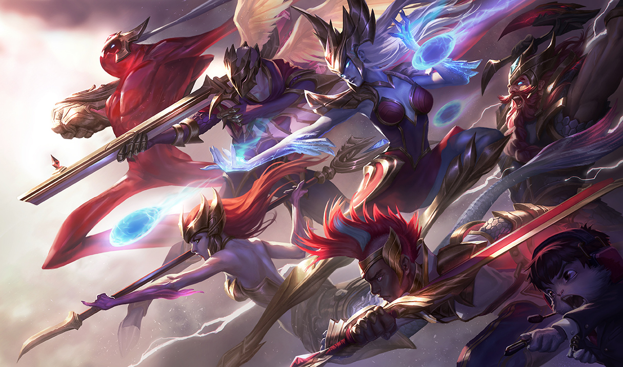 英雄聯盟 – SK Telecom T1造型 「S6冠軍特殊造型」 – 三隻貓的高級奴隸